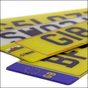 car number plates